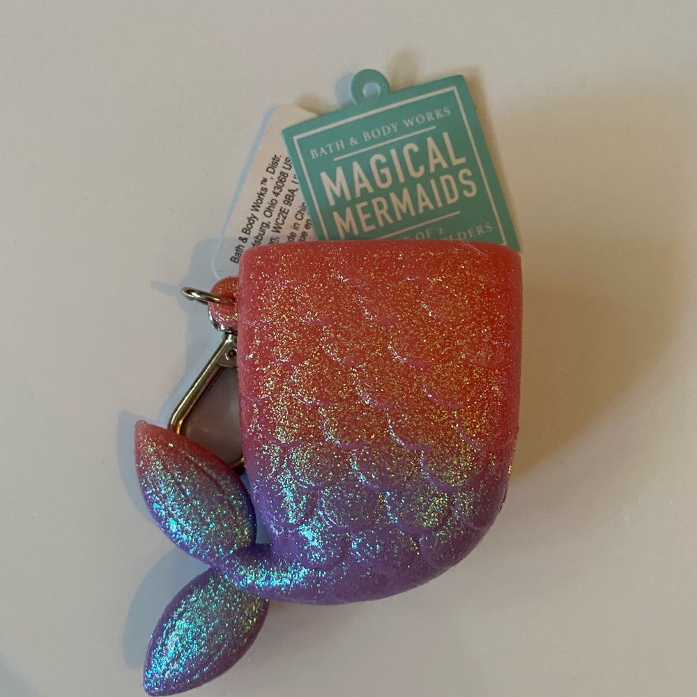 New Mermaid Pink/Purple Shimmery Pocketbac Holder - Picture 1 of 2